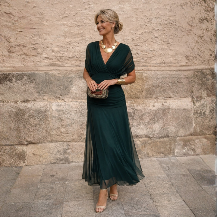 Adeline™ - Green Grace Dress