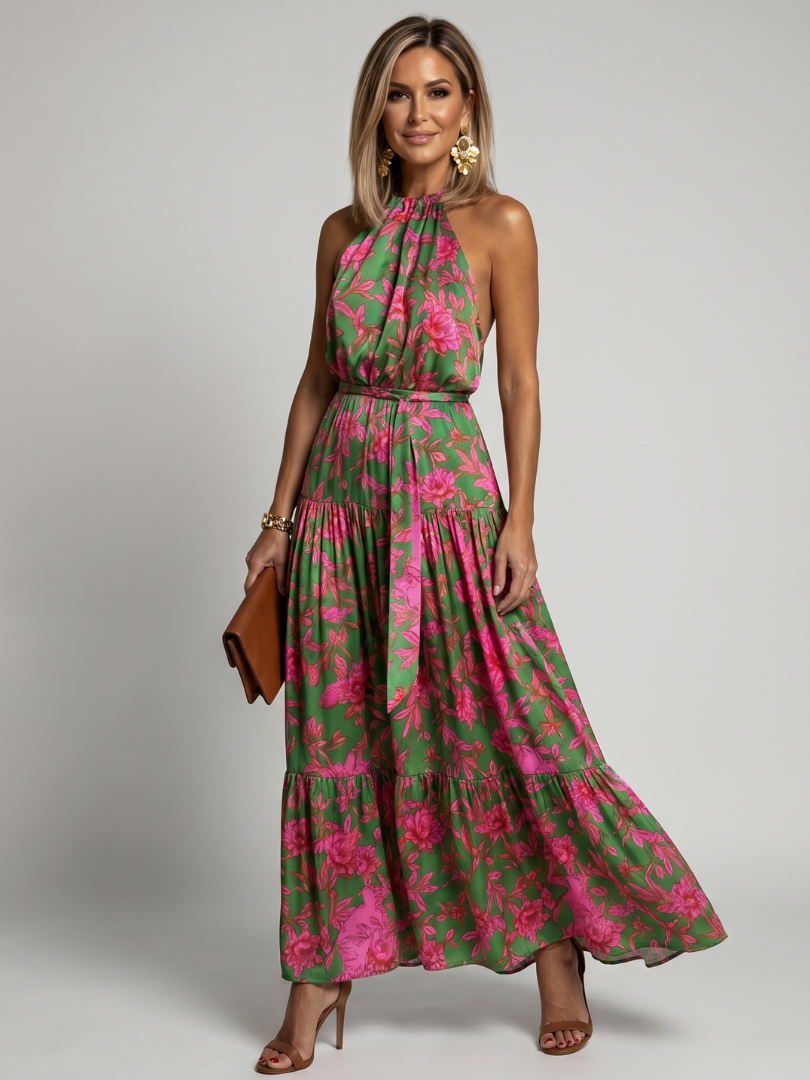 Soledad™ - Halter Midi Dress