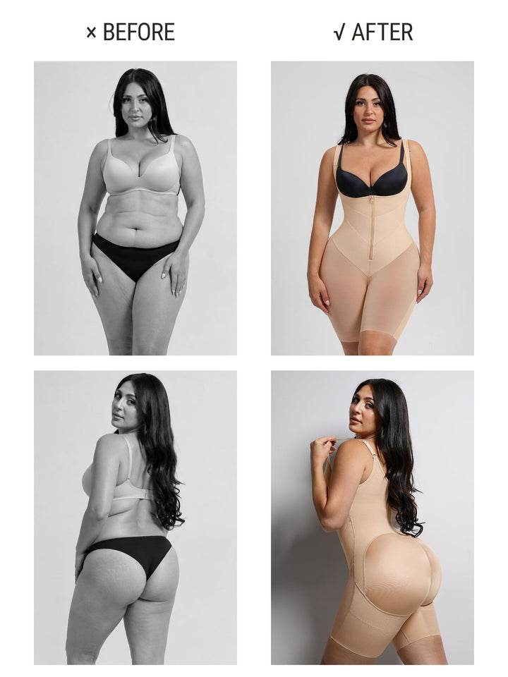 BellaCurve - V-Shaped Faja High Compression Tummy Control Shapewear