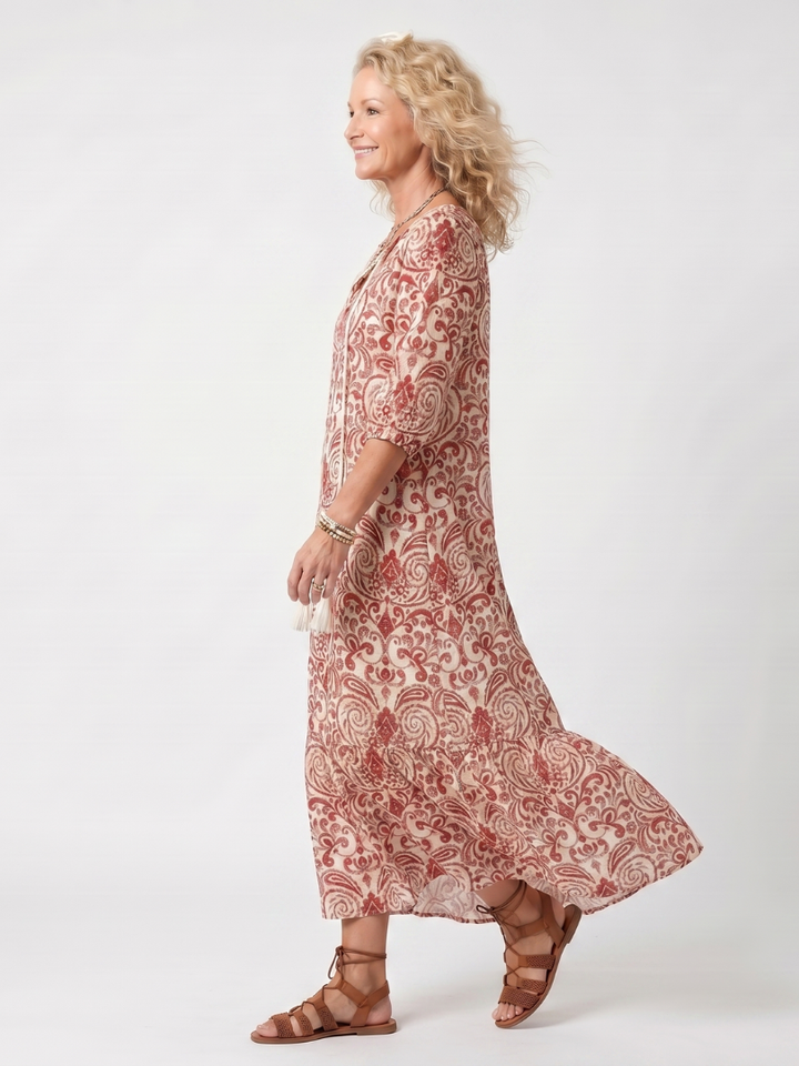 Mirelle™ - Elegant Midi Dress
