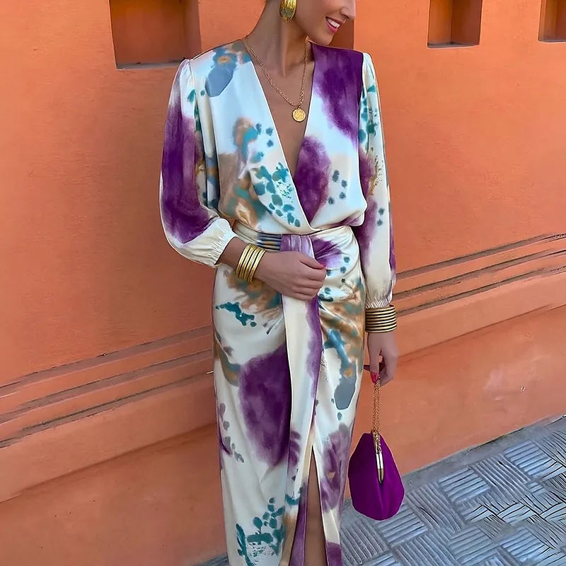 Papillonne™ - Line Art Midi Dress