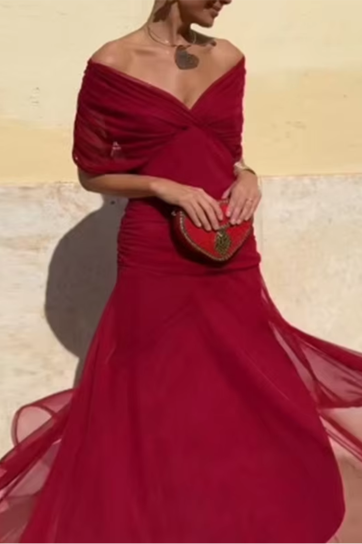 Calixta™ - V-Neck Maxi Dress
