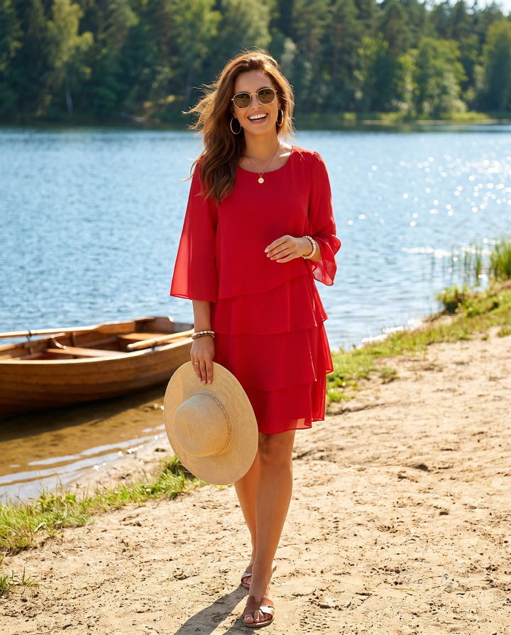 Elara™ - Ruffle Dress