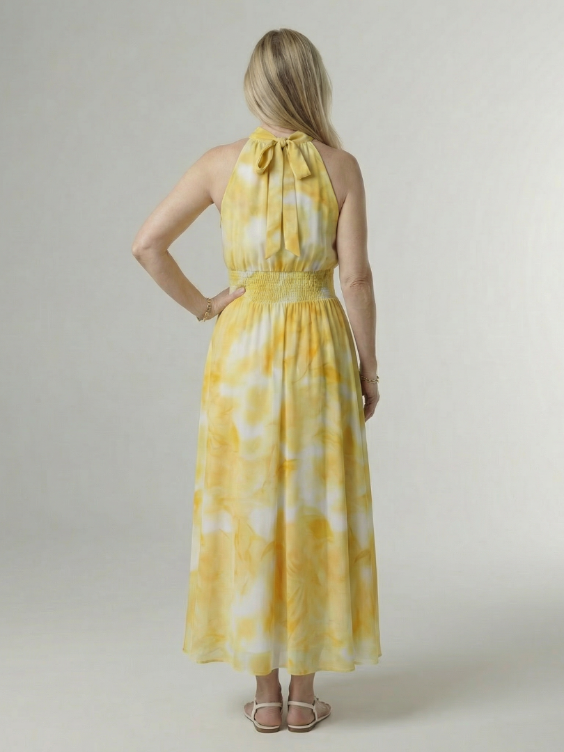 Reniella™ - Halter Midi Dress