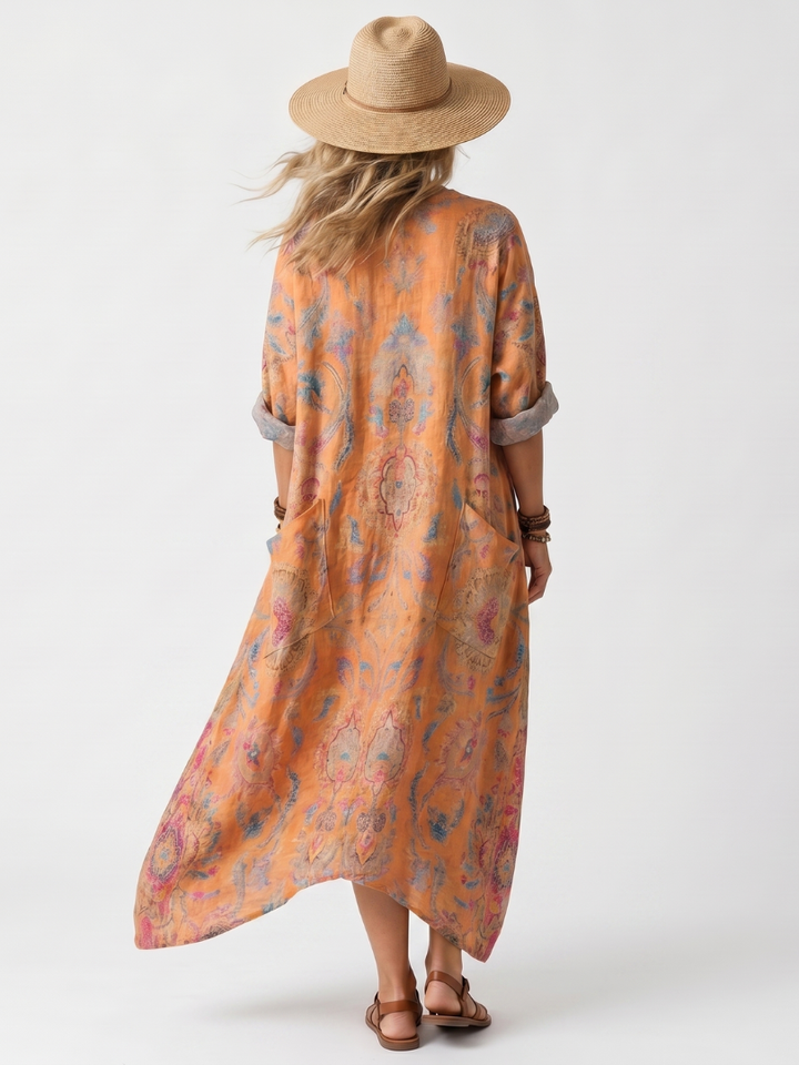 Elara™ - Oversized Midi Dress