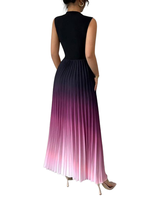 Romina™ – Elegant Ombre Sleeveless Evening Dress