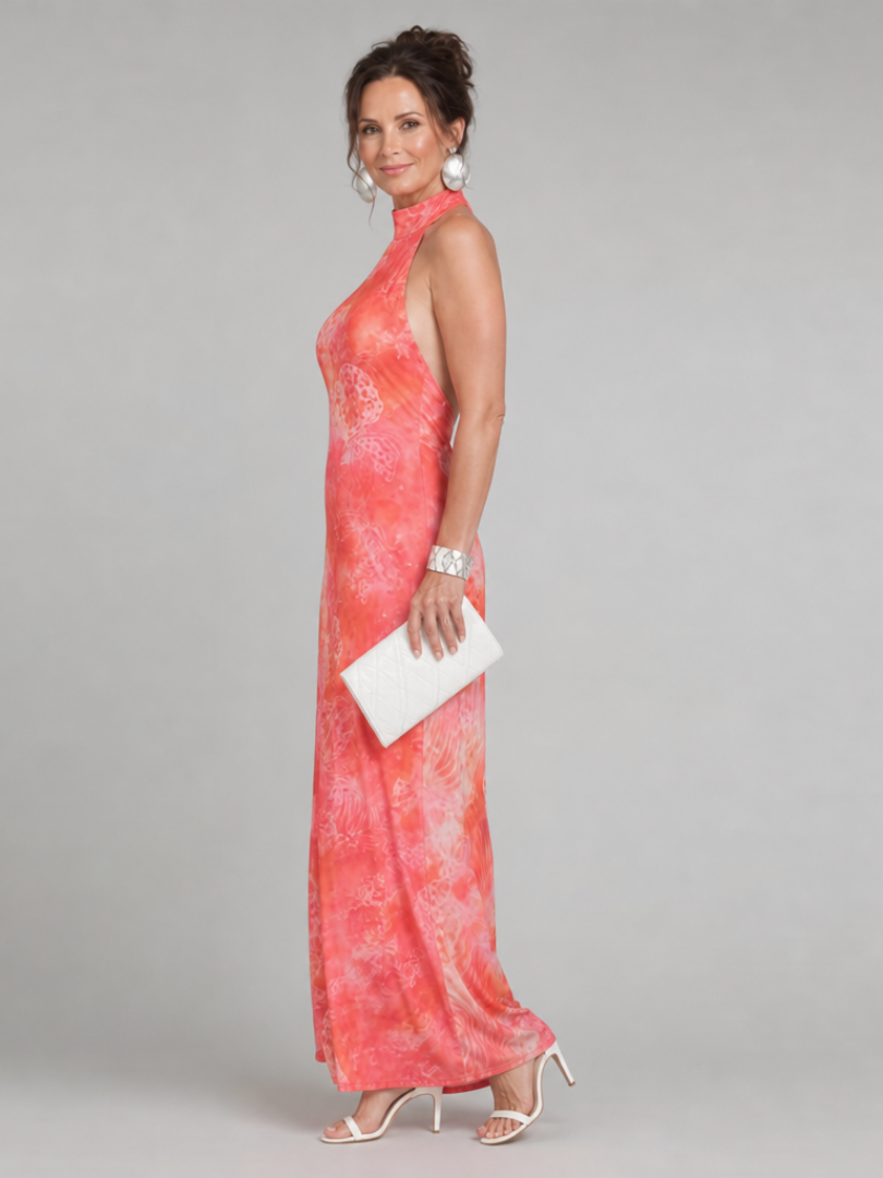 Grandia™ - Halter Neck Maxi Dress