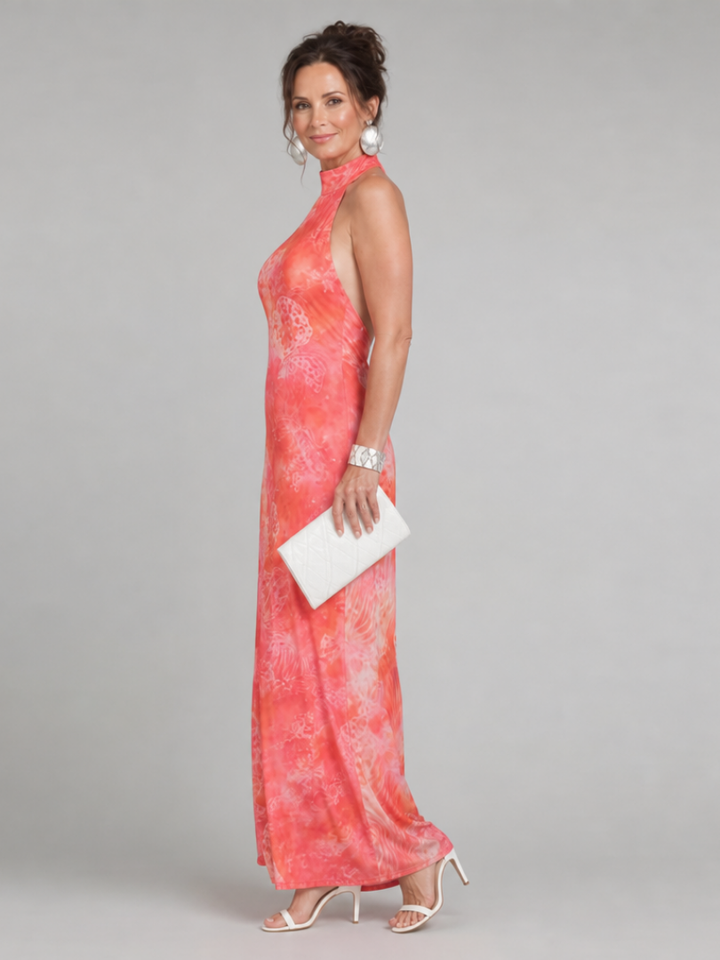 Grandia™ - Halter Neck Maxi Dress