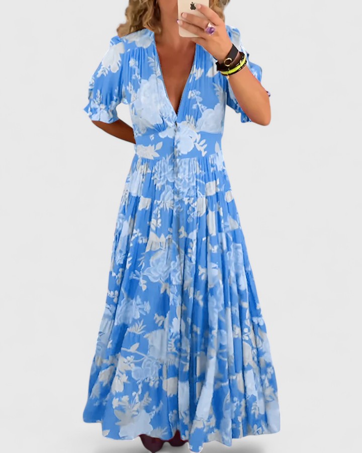 Dolça™ - Meadow Print Dress