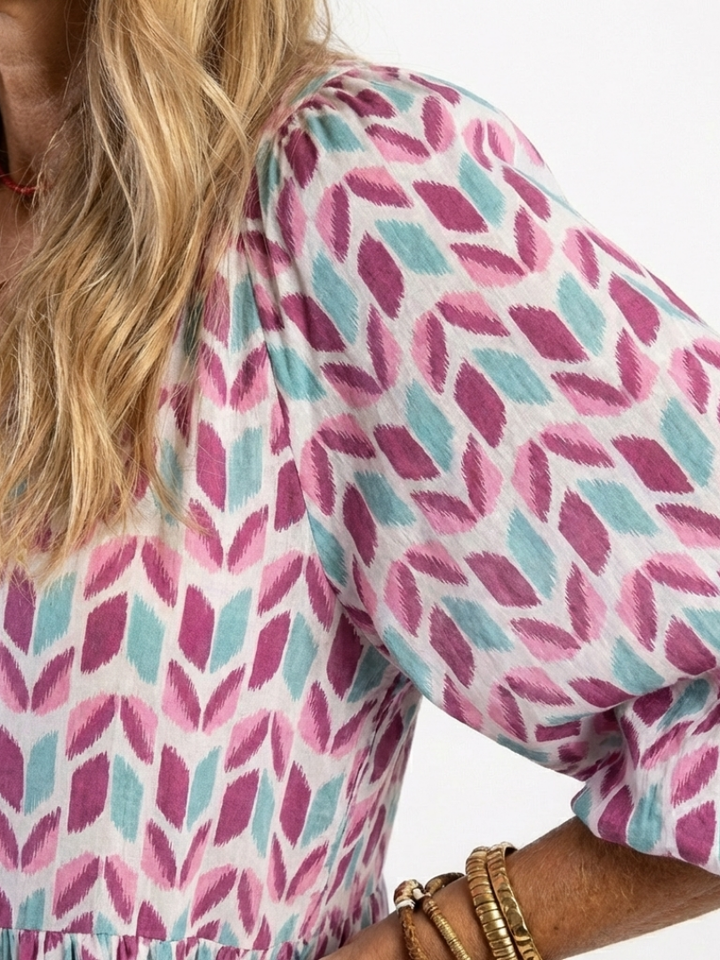 Maelys™ - Tiered Midi Dress