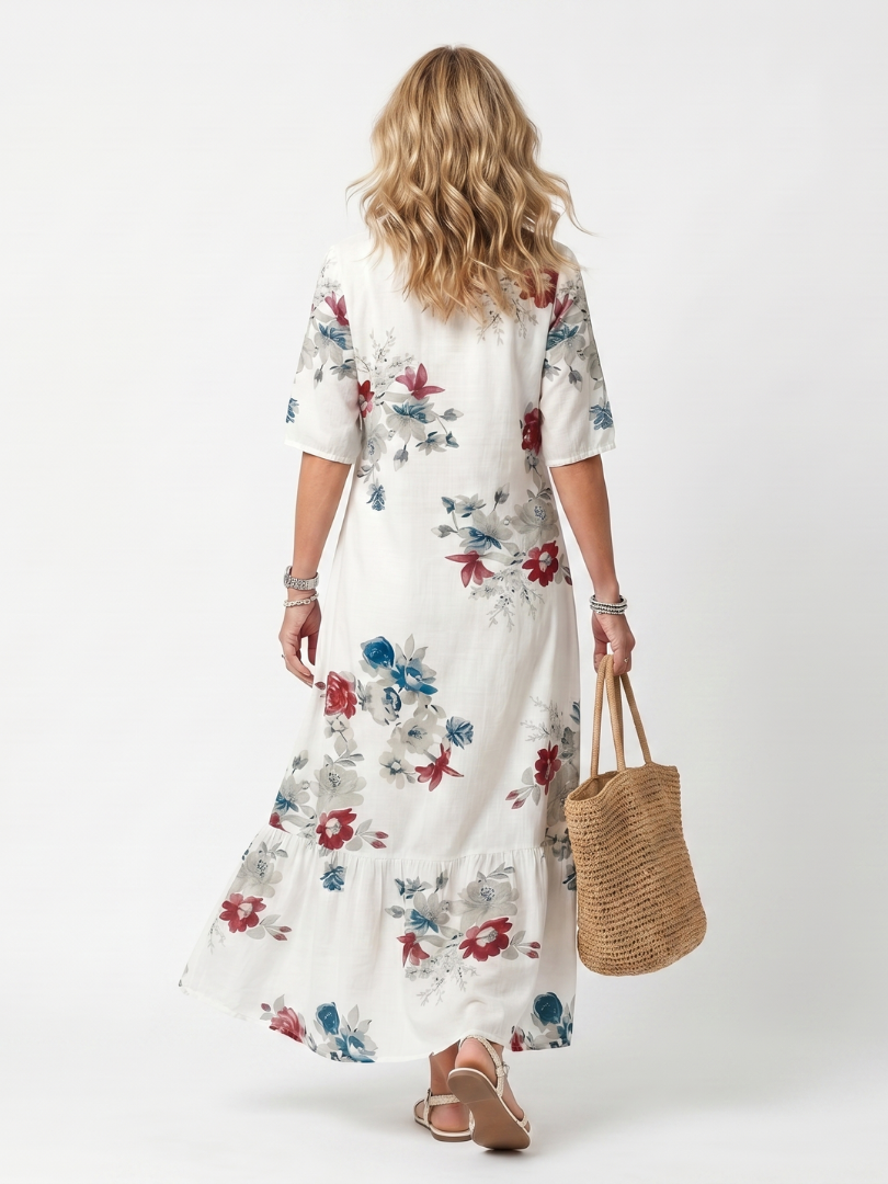 Ciela™ - Scattered Floral Midi Dress