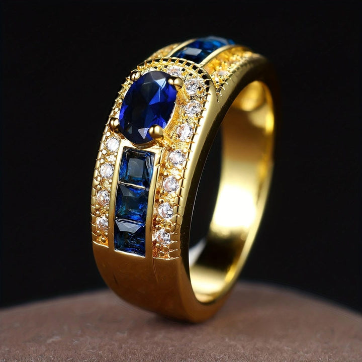 Altezza™ - Royal Signet Sapphire Ring