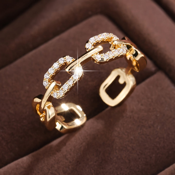 Radiant Cubic Zirconia White Gold Ring