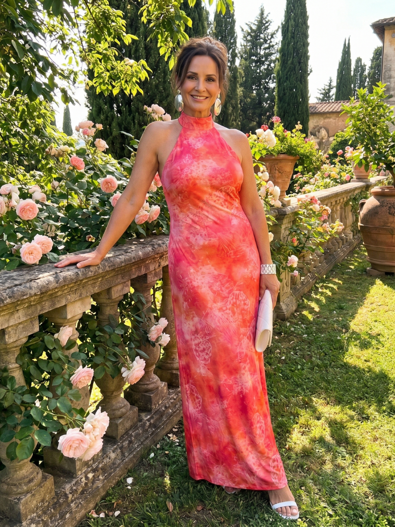 Grandia™ - Halter Neck Maxi Dress
