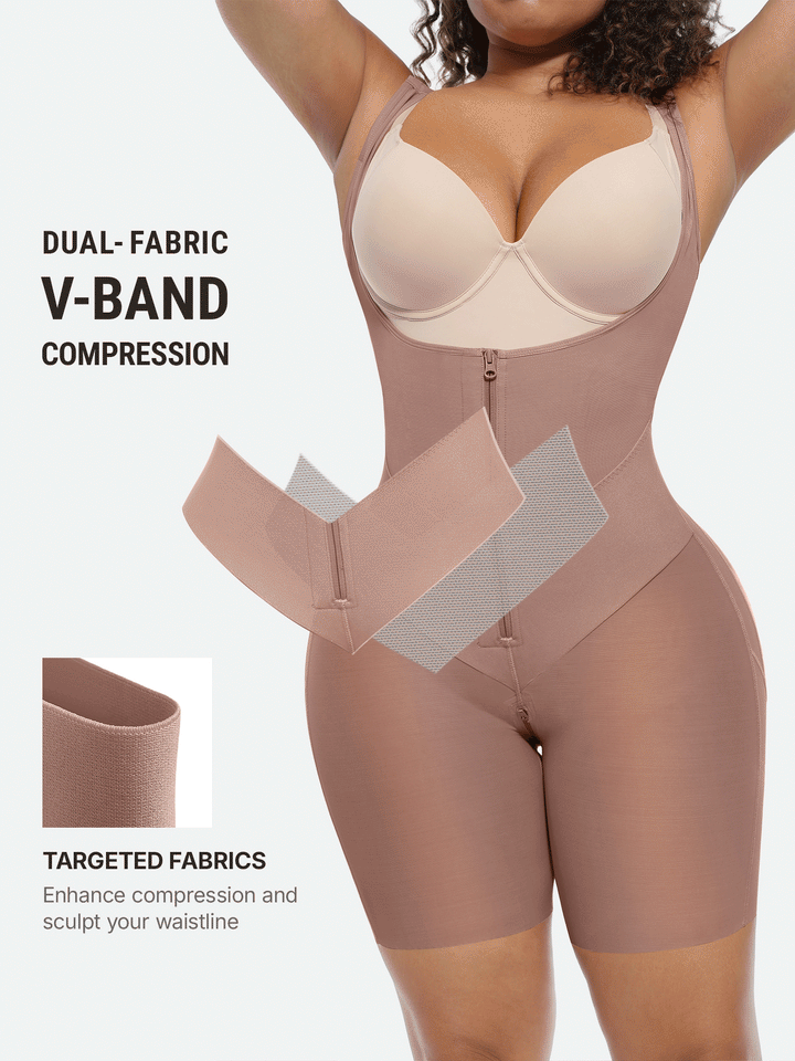 Velora - V-Shaped Tummy Control Butt Lift Bodysuit