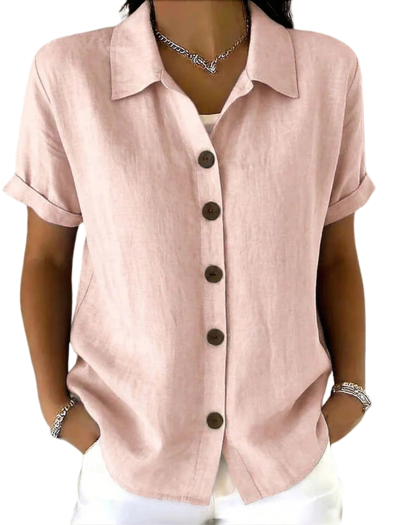 Rosalie - Relaxed Short Sleeve Women’s Shirt