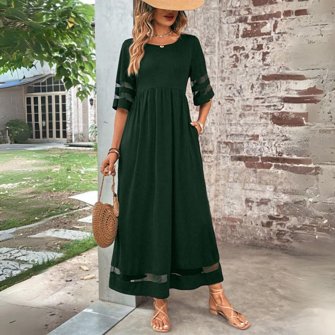 Elara™ - Wave Empire Dress