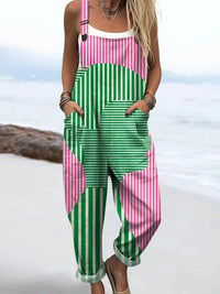 Alma™ - Geometric Design Jumpsuit