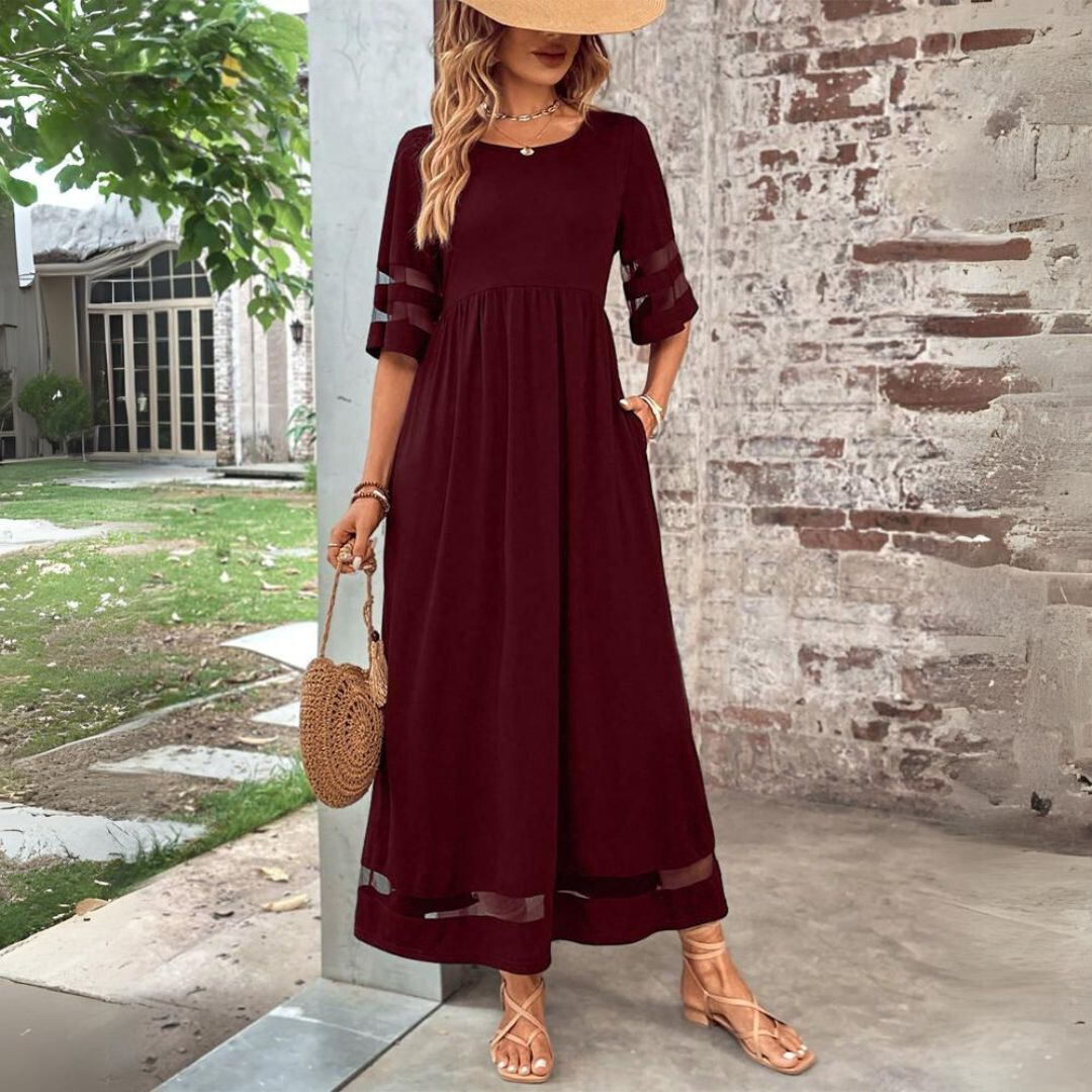 Elara™ - Wave Empire Dress