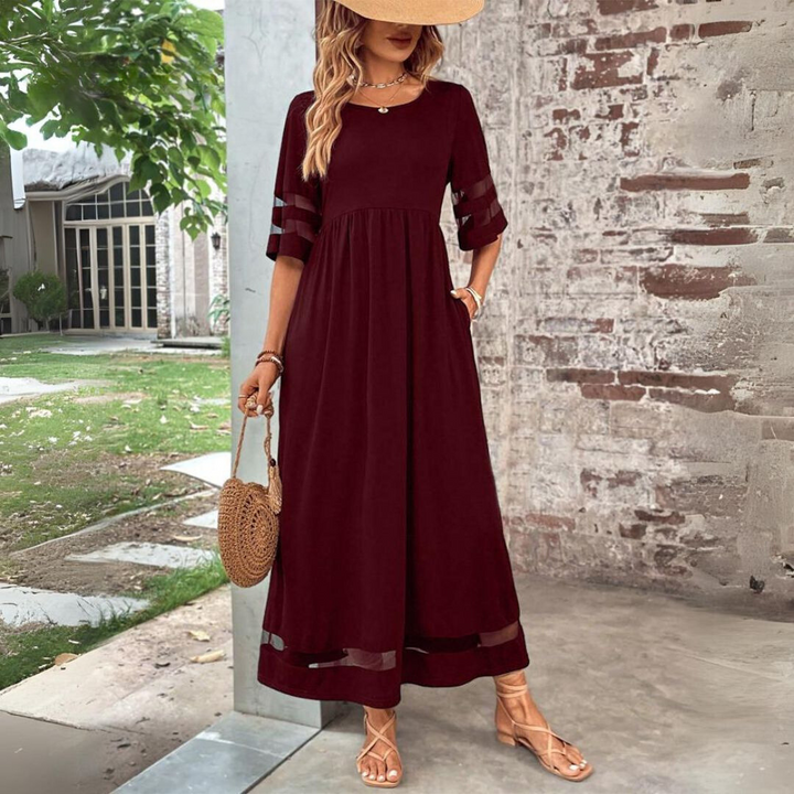 Elara™ - Wave Empire Dress