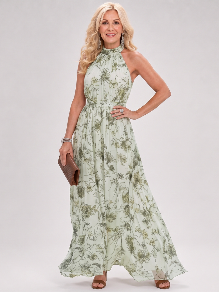 Katrina™ - Flowing Floral Midi Dress