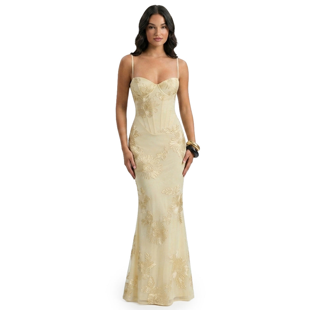 Héloïse™ - Stitch Maxi Dress