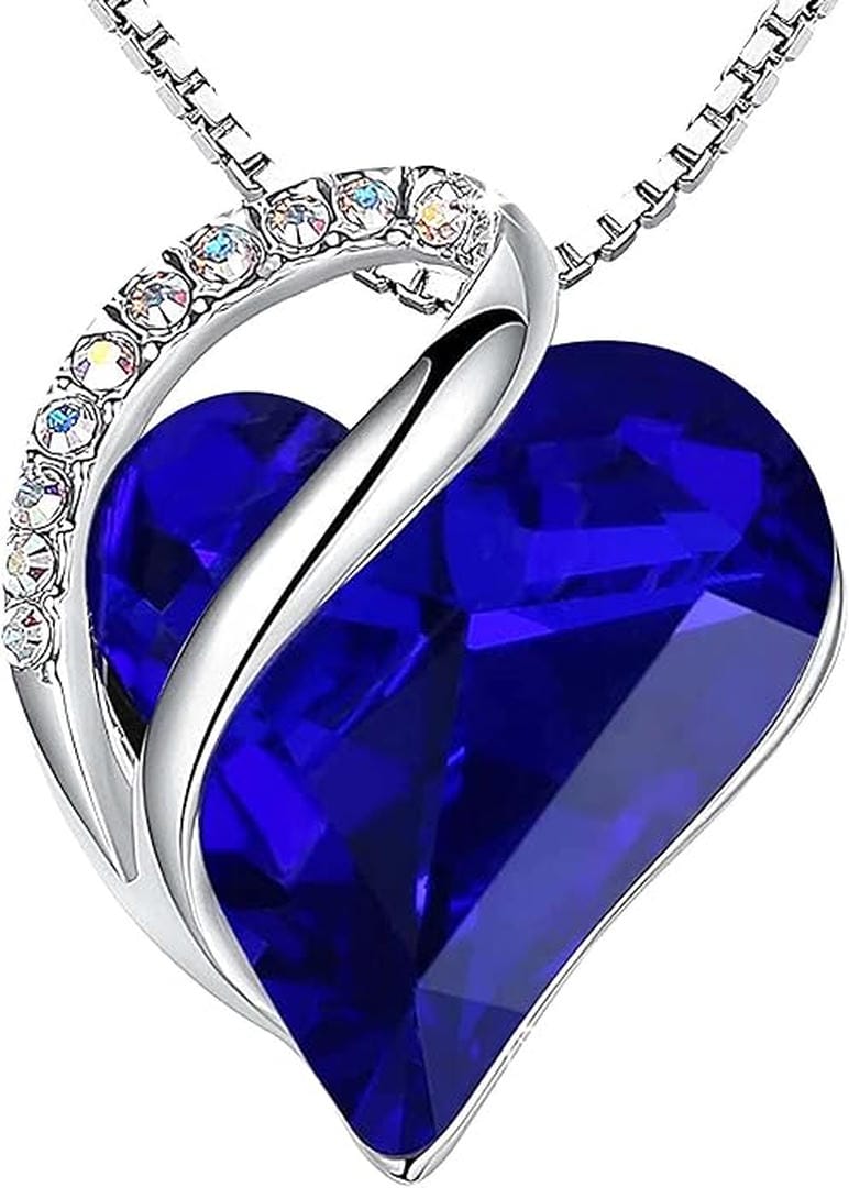 Sovrana™ - Eternal Heart Sapphire Necklace