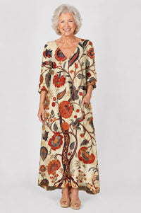 Lisanna™ - Boho Floral Dress