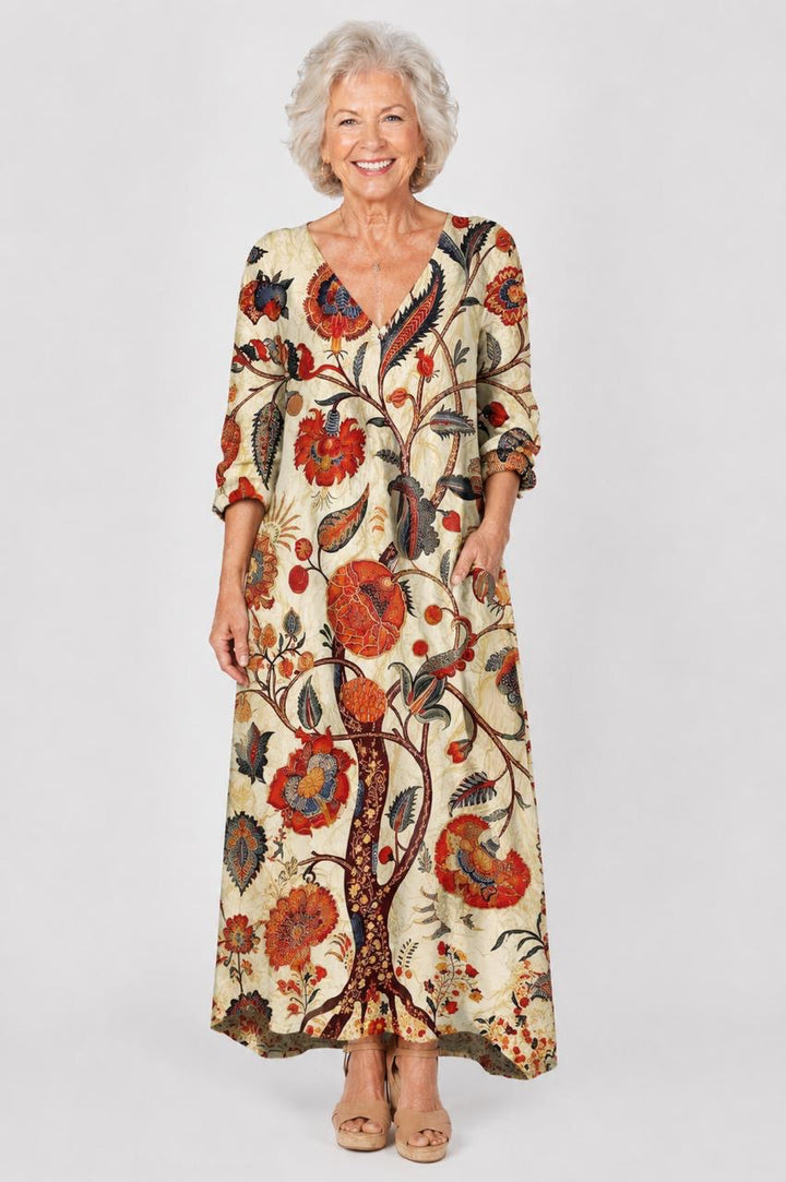 Lisanna™ - Boho Floral Dress