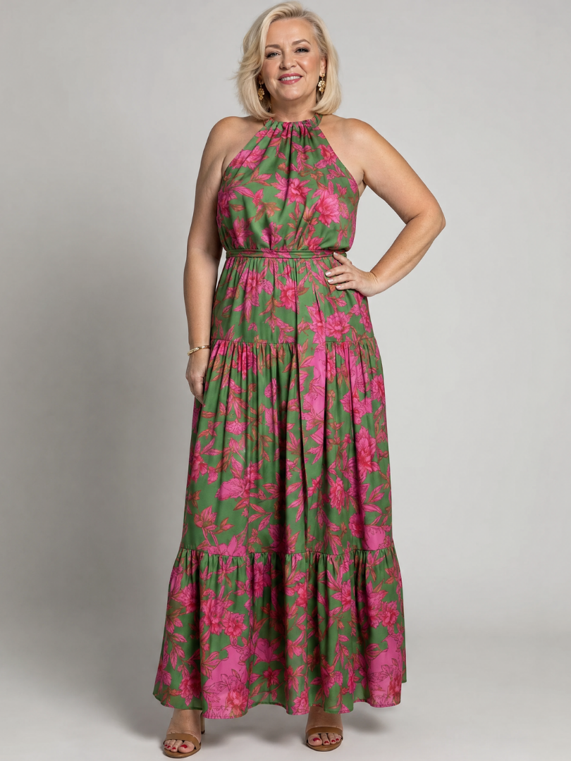 Soledad™ - Halter Midi Dress
