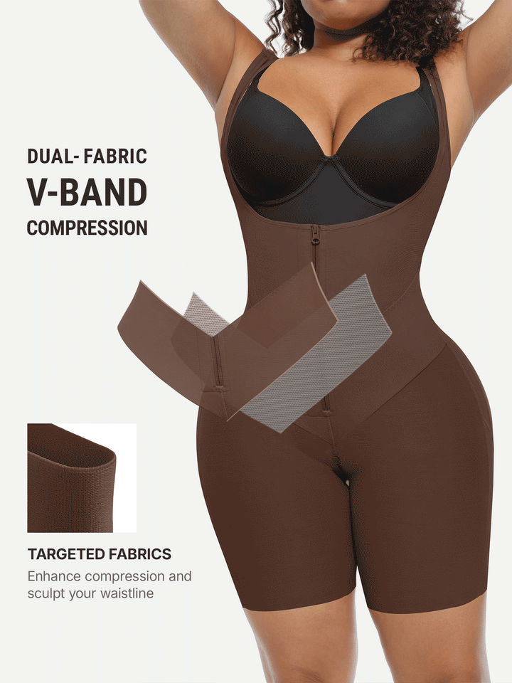 Velora - V-Shaped Tummy Control Butt Lift Bodysuit