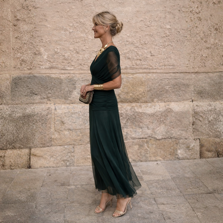 Adeline™ - Green Grace Dress