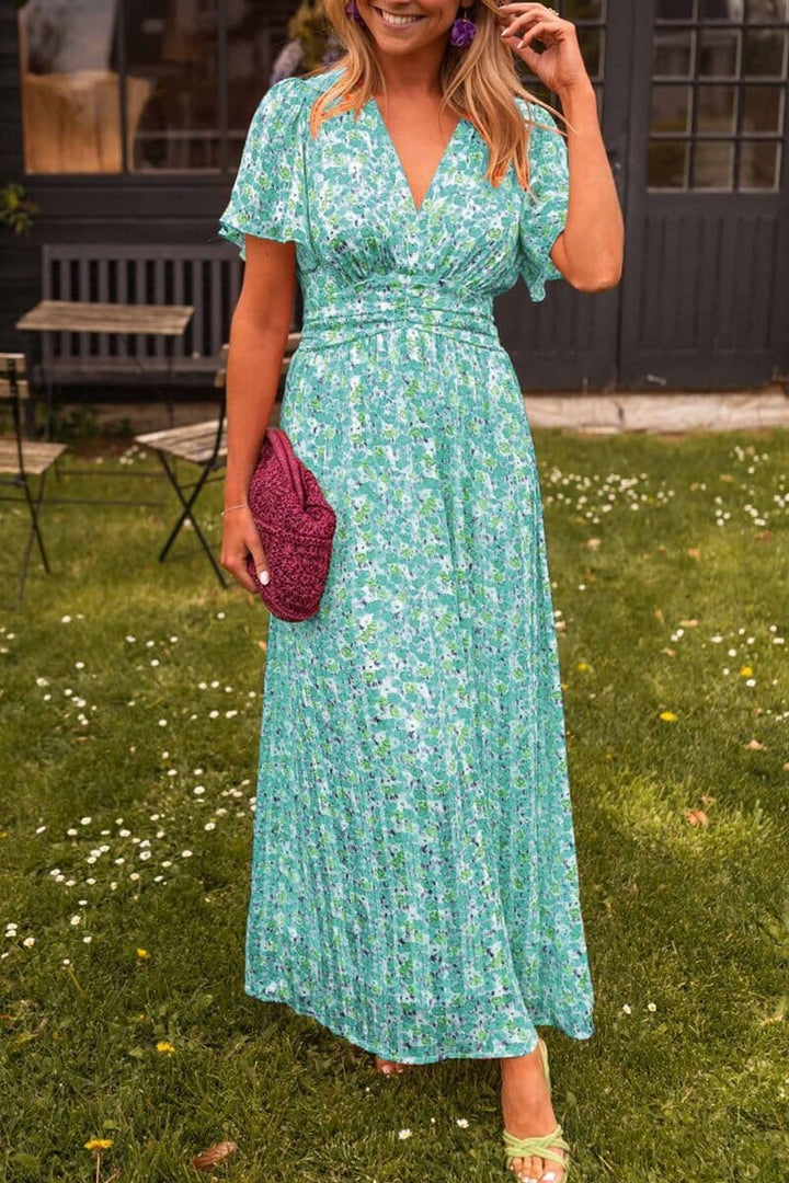Stella™ | Elegant V-Neck Dress