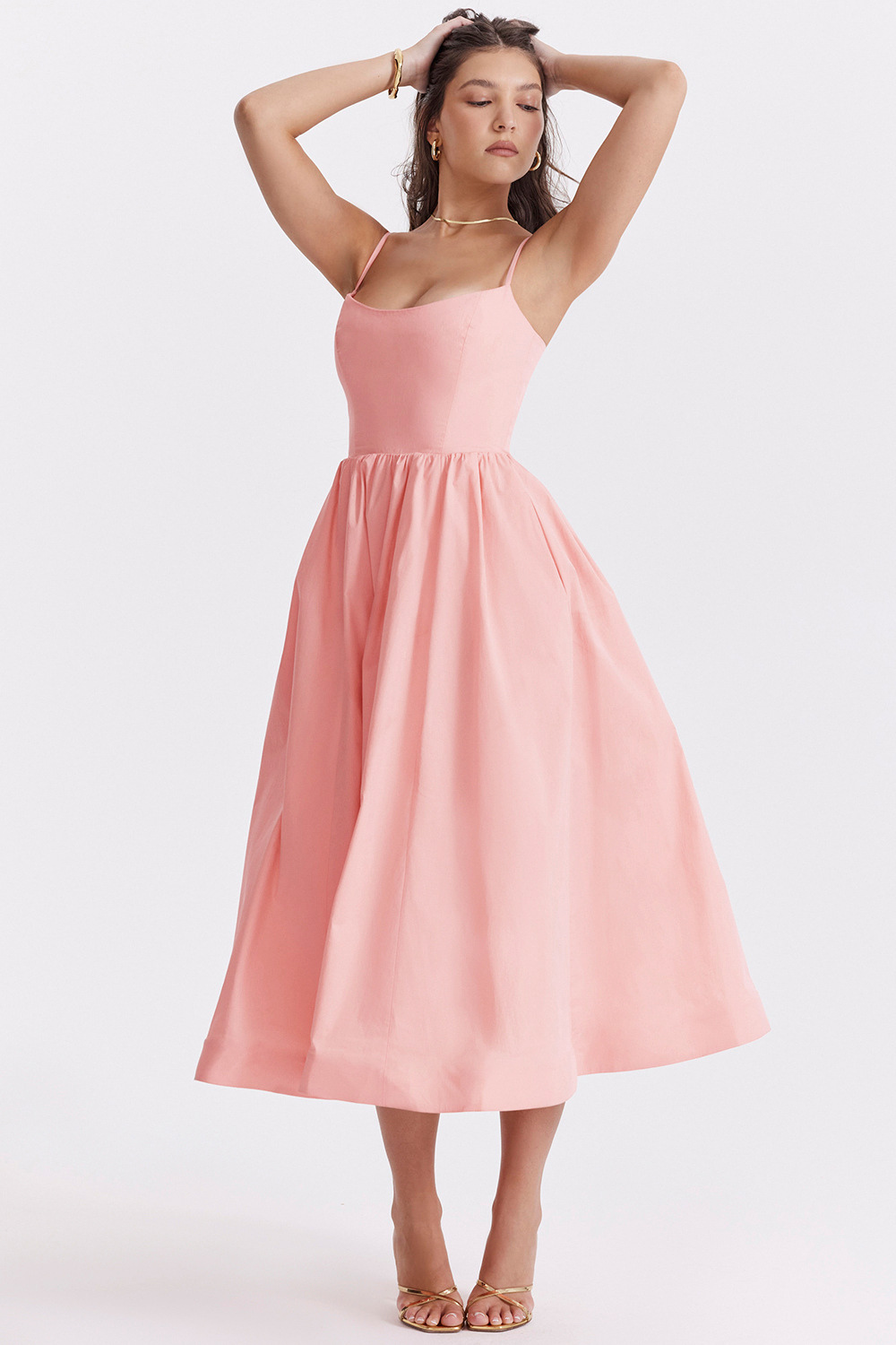 Lisette™ - Summer Corset Midi Dress