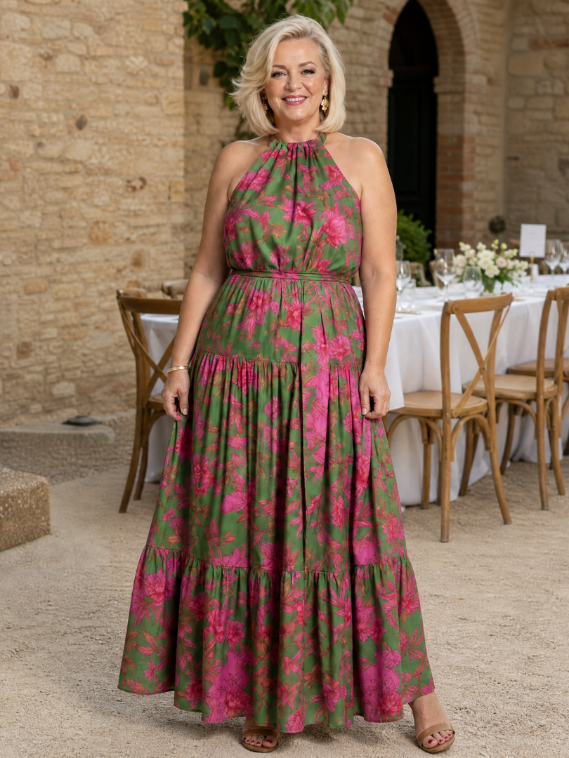 Soledad™ - Halter Midi Dress