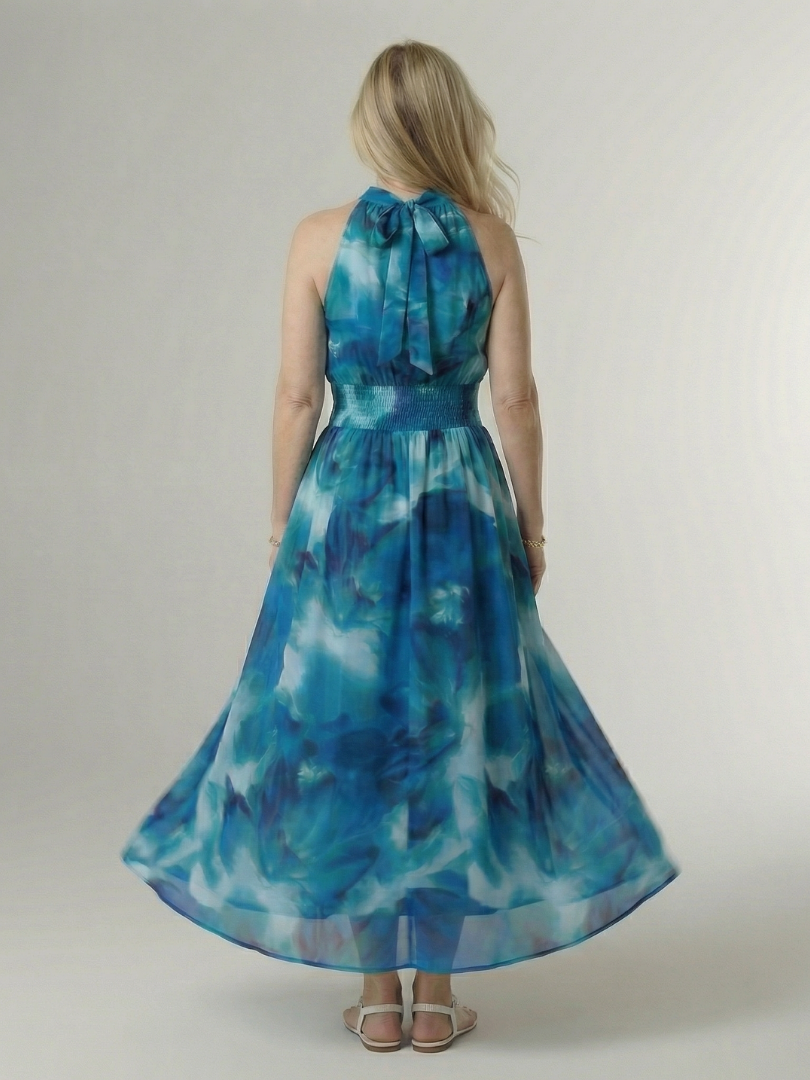 Reniella™ - Halter Midi Dress