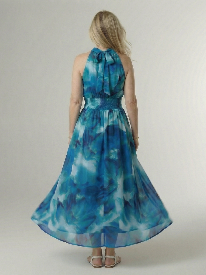 Reniella™ - Halter Midi Dress