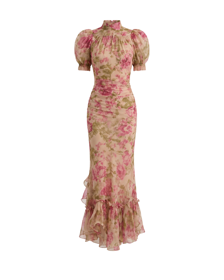 Phaedra™ - Floral Puff Dress