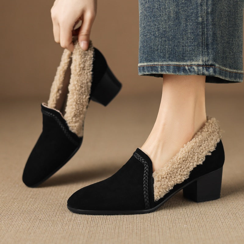 Dolores heels, cushioned insole detail