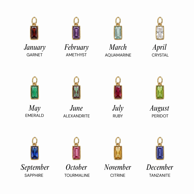 Immacolata™ - Birthstone Cross Bracelet