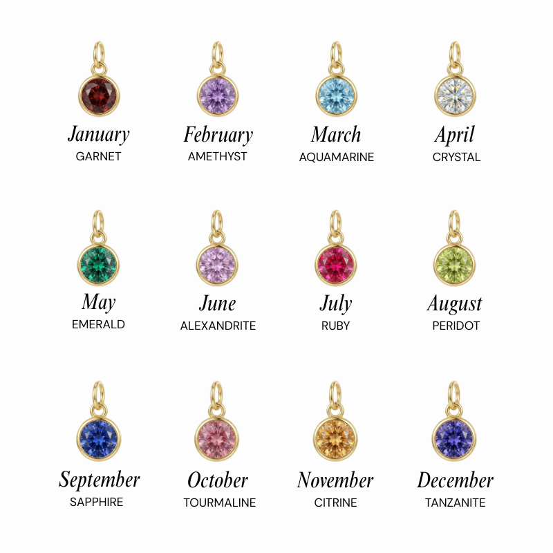 Serafina™ - Birthstone Cross Necklace