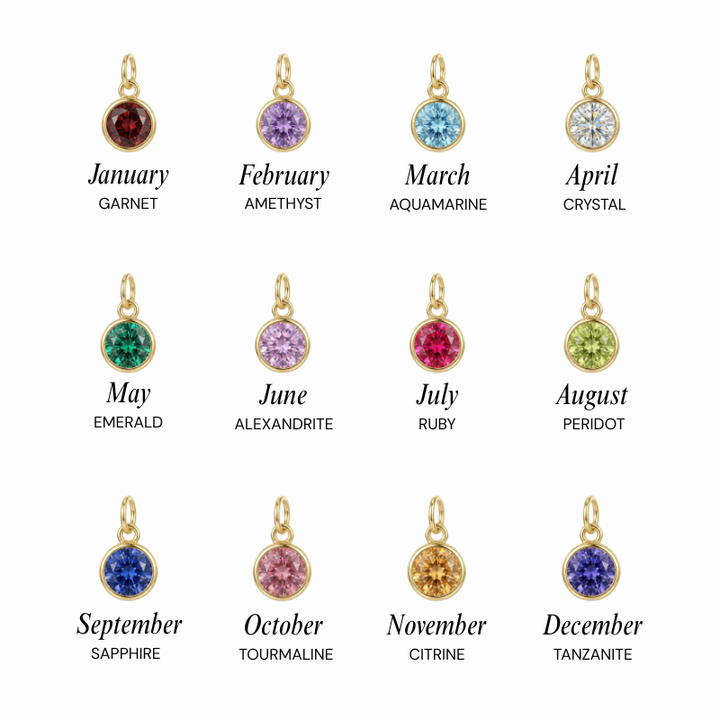 Serafina™ - Birthstone Cross Necklace
