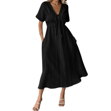 Hyacinth™ - V-Neck Maxi Dress