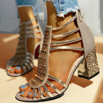 Sophia™ - Elegant Heel Sandals for All-Day Comfort
