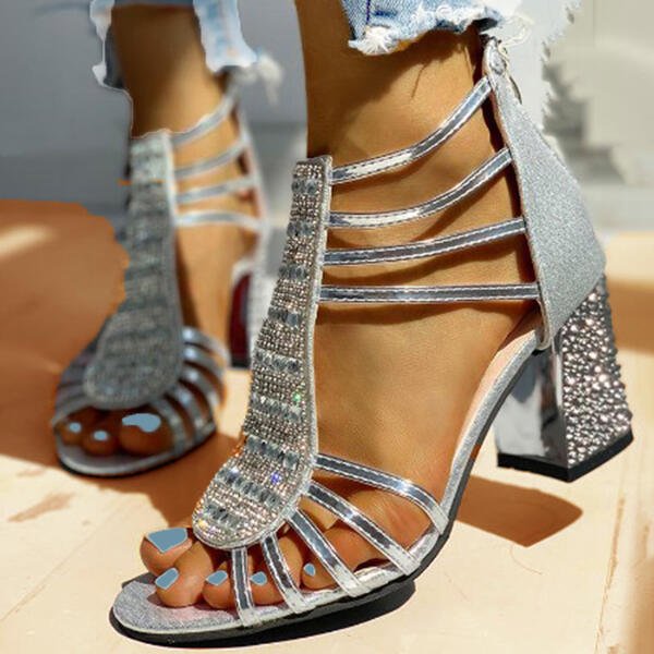 Sophia™ - Elegant Heel Sandals for All-Day Comfort