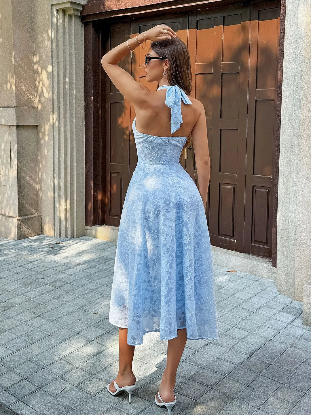 Jimena™ - Pleated Line Dress