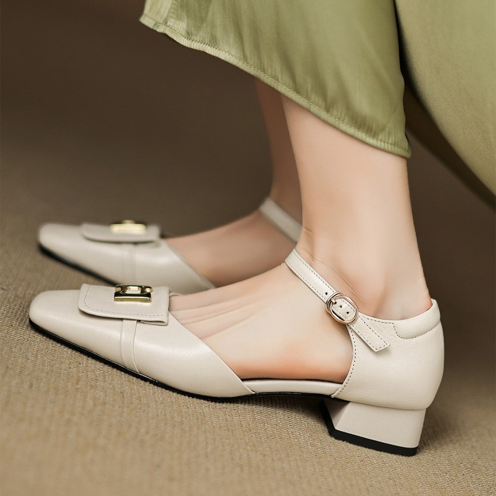 Dorothy | Buckle Leather Mary-Janes