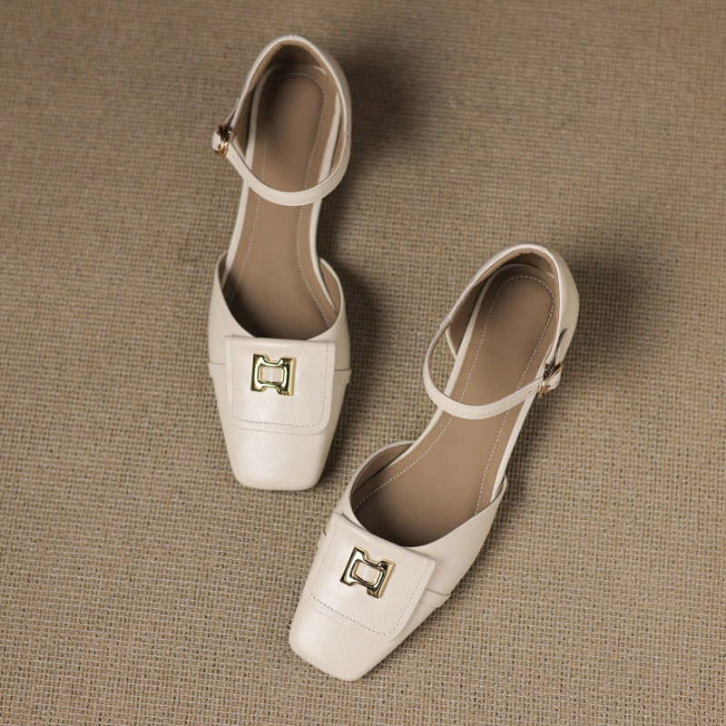 Dorothy | Buckle Leather Mary-Janes
