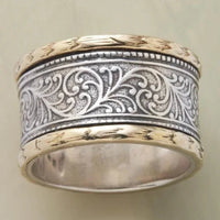 Amelia | Vintage Golden & Silver Ring