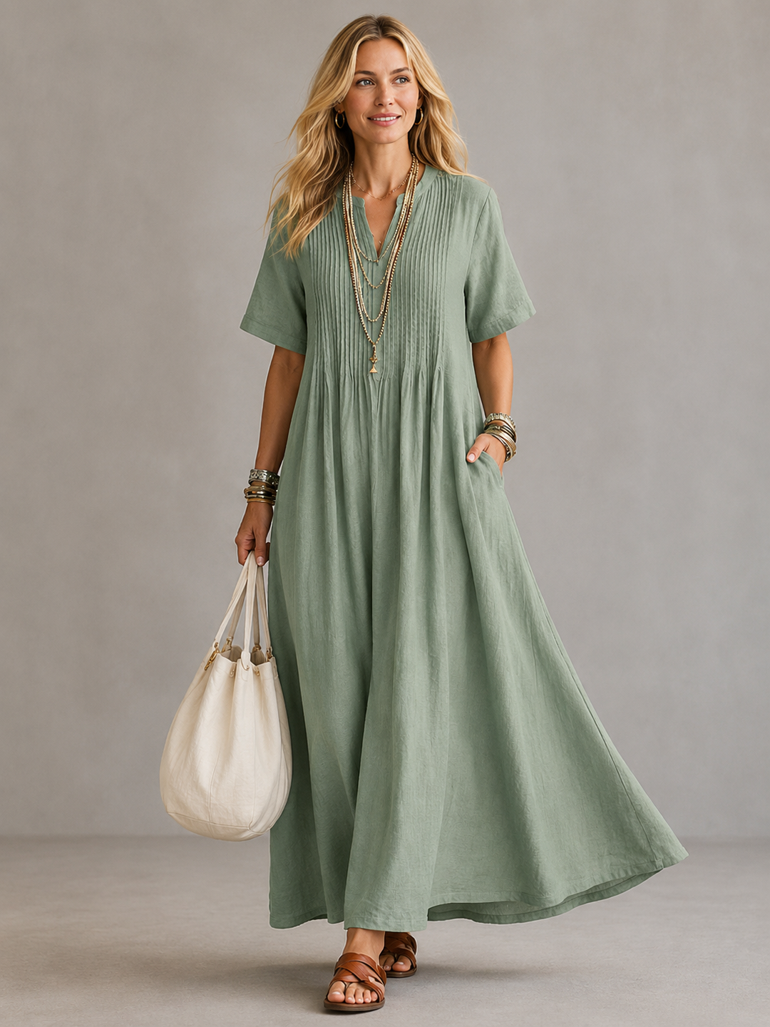 Firenze - Pleated Dress